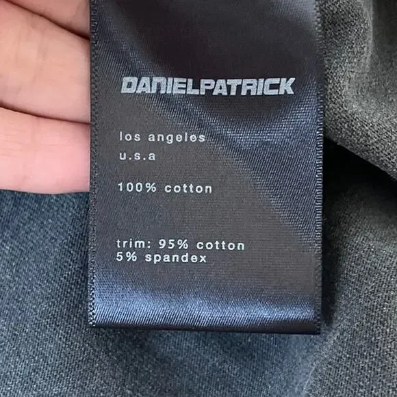 Daniel Patrick Embroidered T-Shirt Sz XL Streetwear